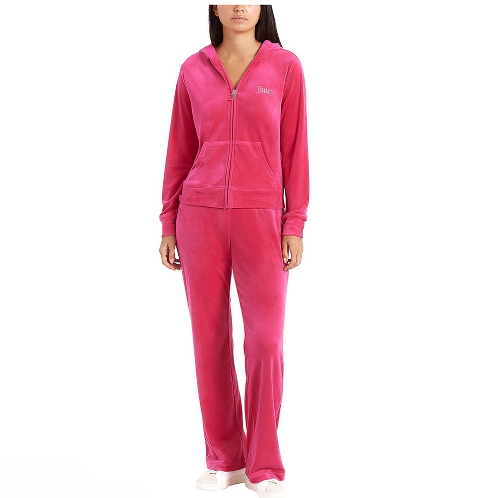 Juicy Couture Pink Velour Tracksuit
